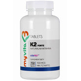 Vitamin K2 MK - 7 K2 MK7 100mcg mit Natto K2MK7 250 Tabletten MYVITA